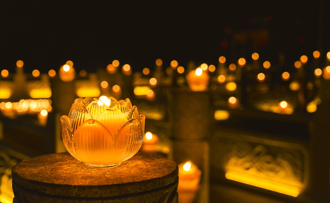 【祈福新闻】天佑中华——东华禅寺于二月二龙抬头为国点灯祈福